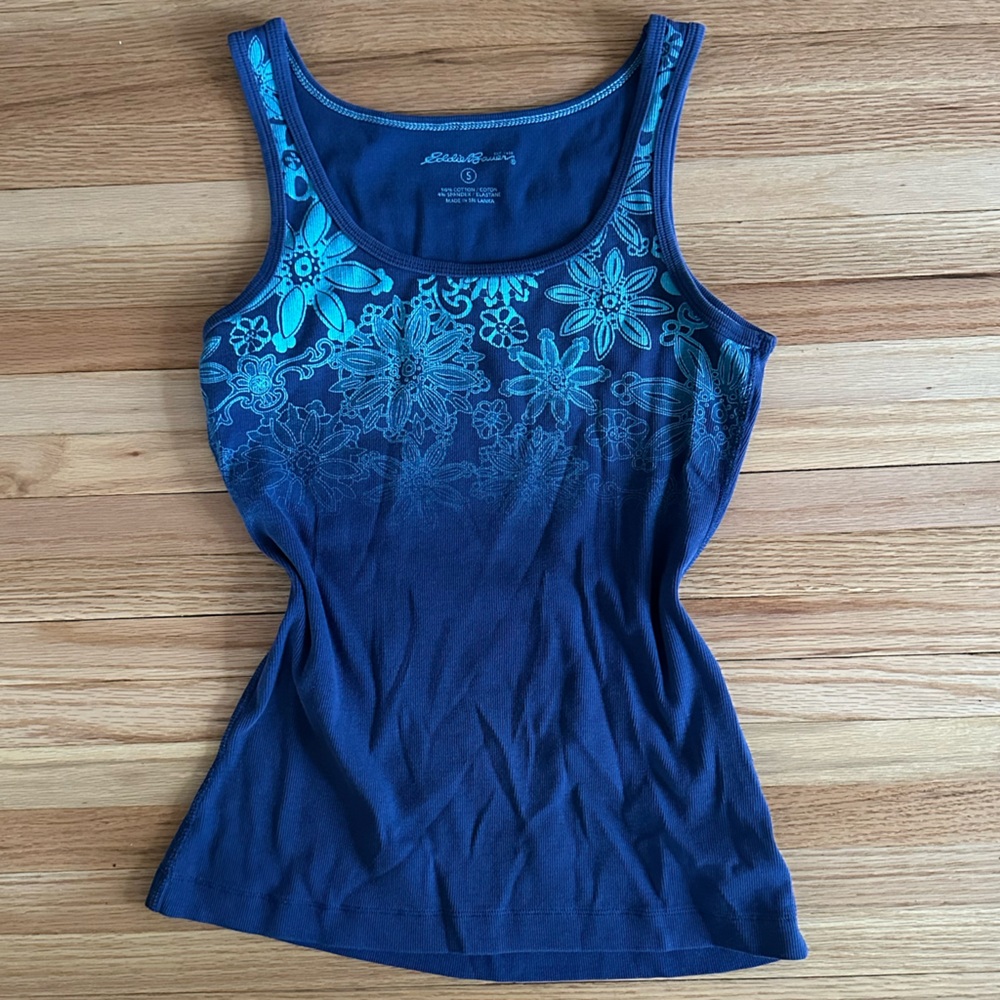 Eddie Bauer Pattern Tank Top